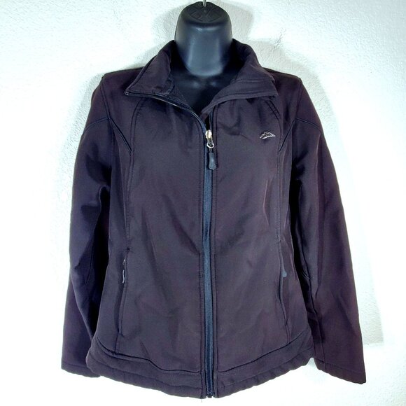 Snozu Womans Small Black Stretch-O-Rama Active Stretch Jacket Coat - Picture 2 of 6